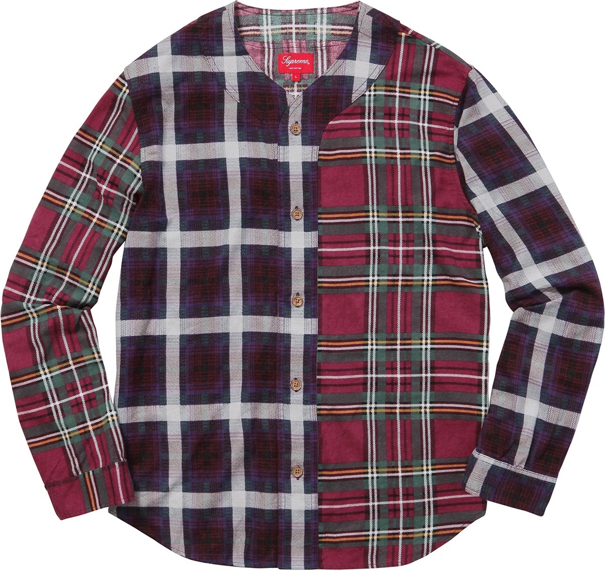 Multi Plaid Flannel Jersey view 2